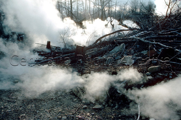 Mine Fire Steam, 3-10-1986